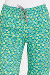 Rosaline Meadows Knit Cotton Capri (Pack of 2) - Green Blue — thumbnail 6